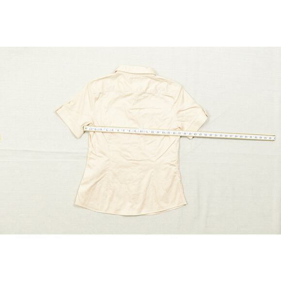 Banana Republic Women's Size 12 Non-Iron Button-Down Shirt - Picture 3 of 8